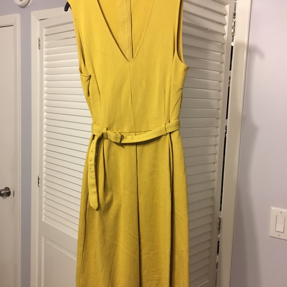 Banana Republic yellow dress
